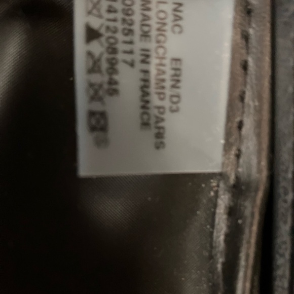 Longchamp Le Pliage “Valise” Modele Depose Bilberry Made in France Boarding Case - Picture 5 of 13